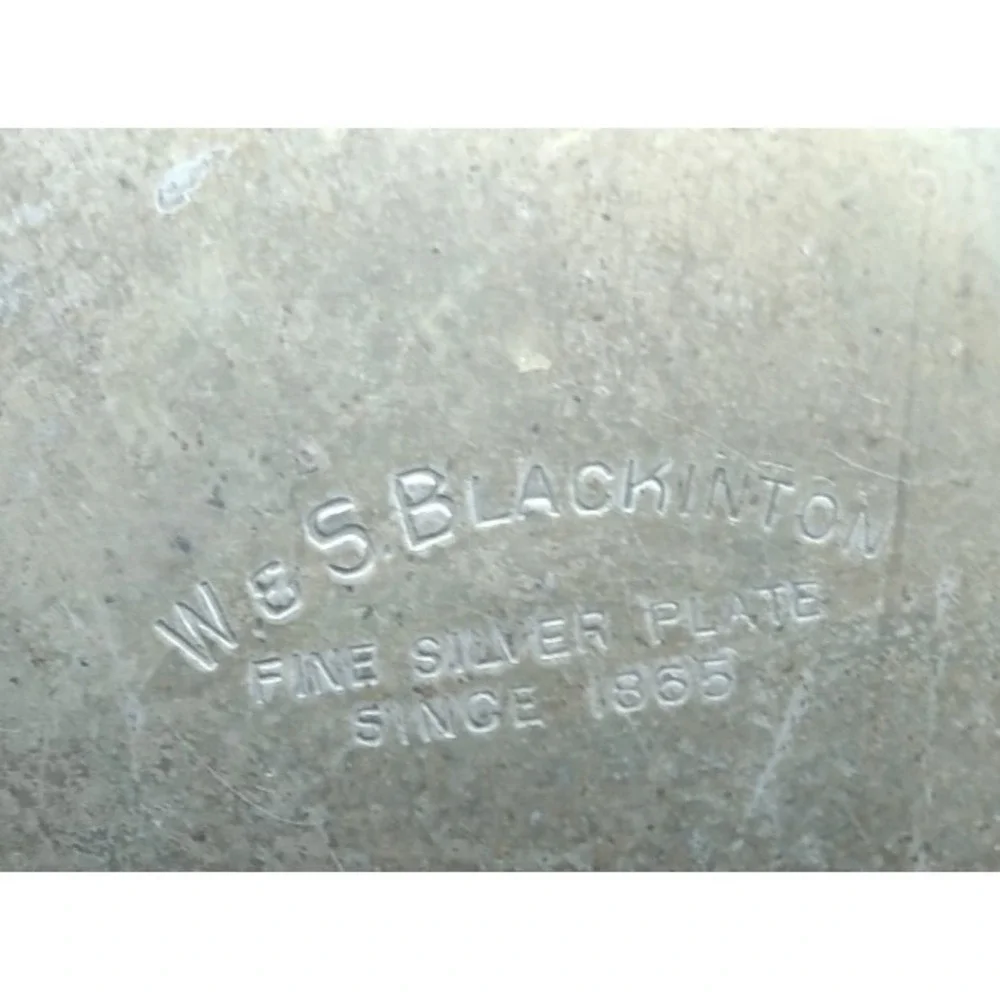 VTG W & S BLACKINGTON Silver‎ Plated Large 11
